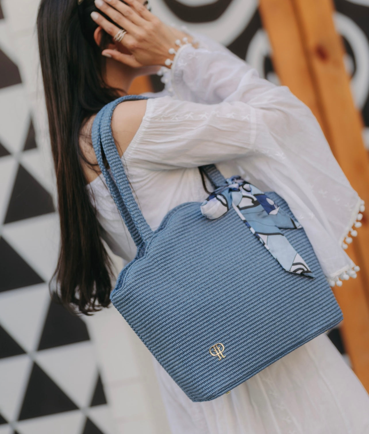 Sadaf in Blue