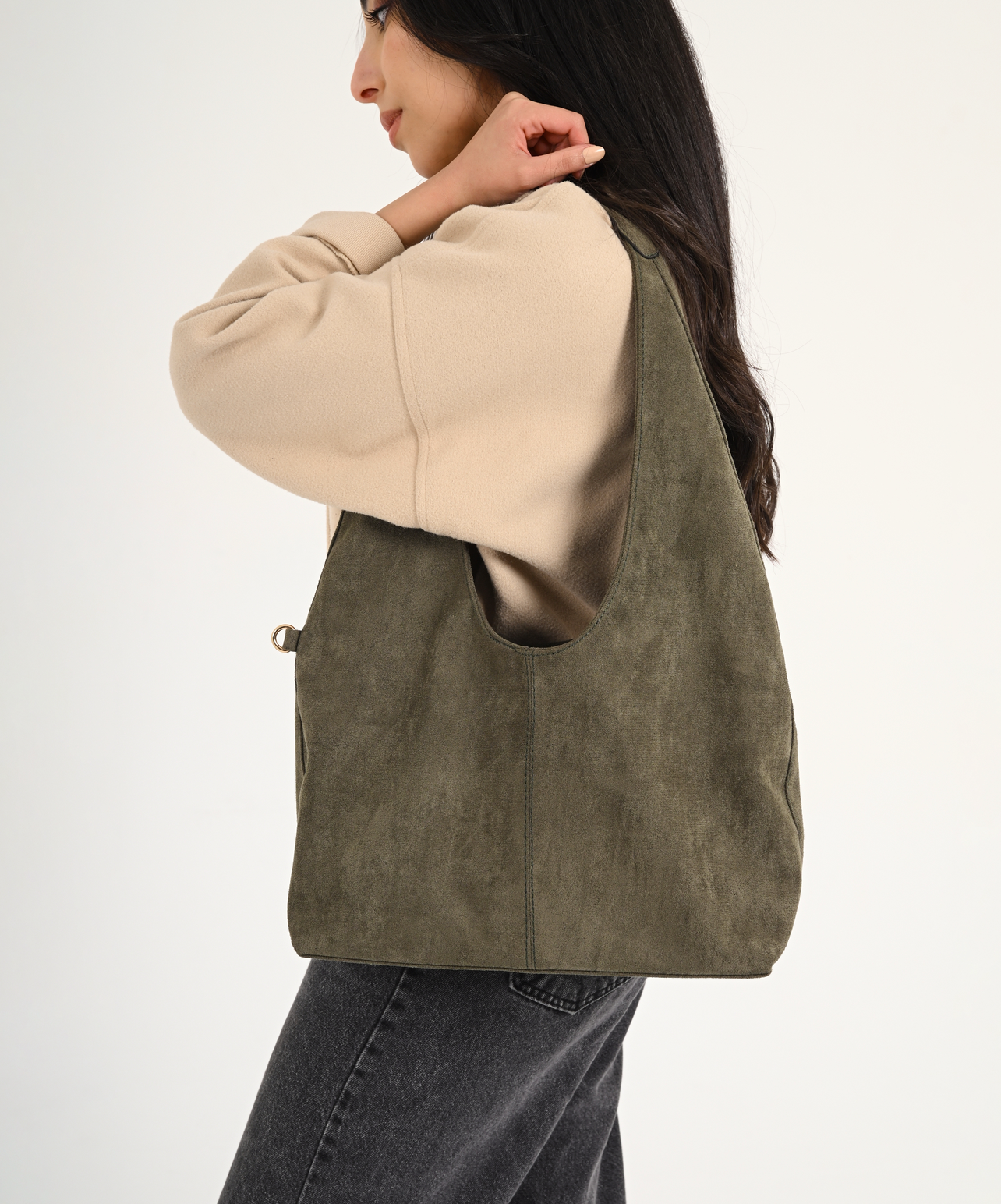 Everyday in Olive Suede