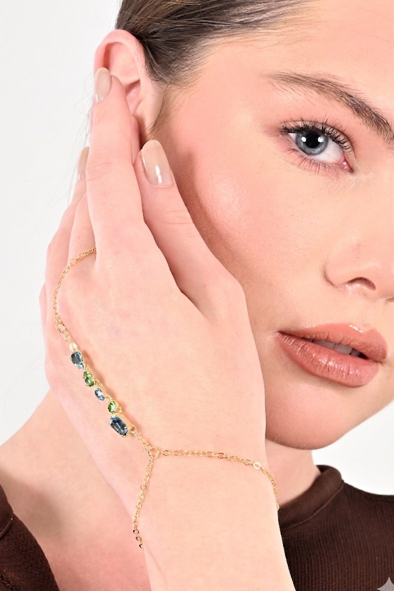 Aqua Hand Chain