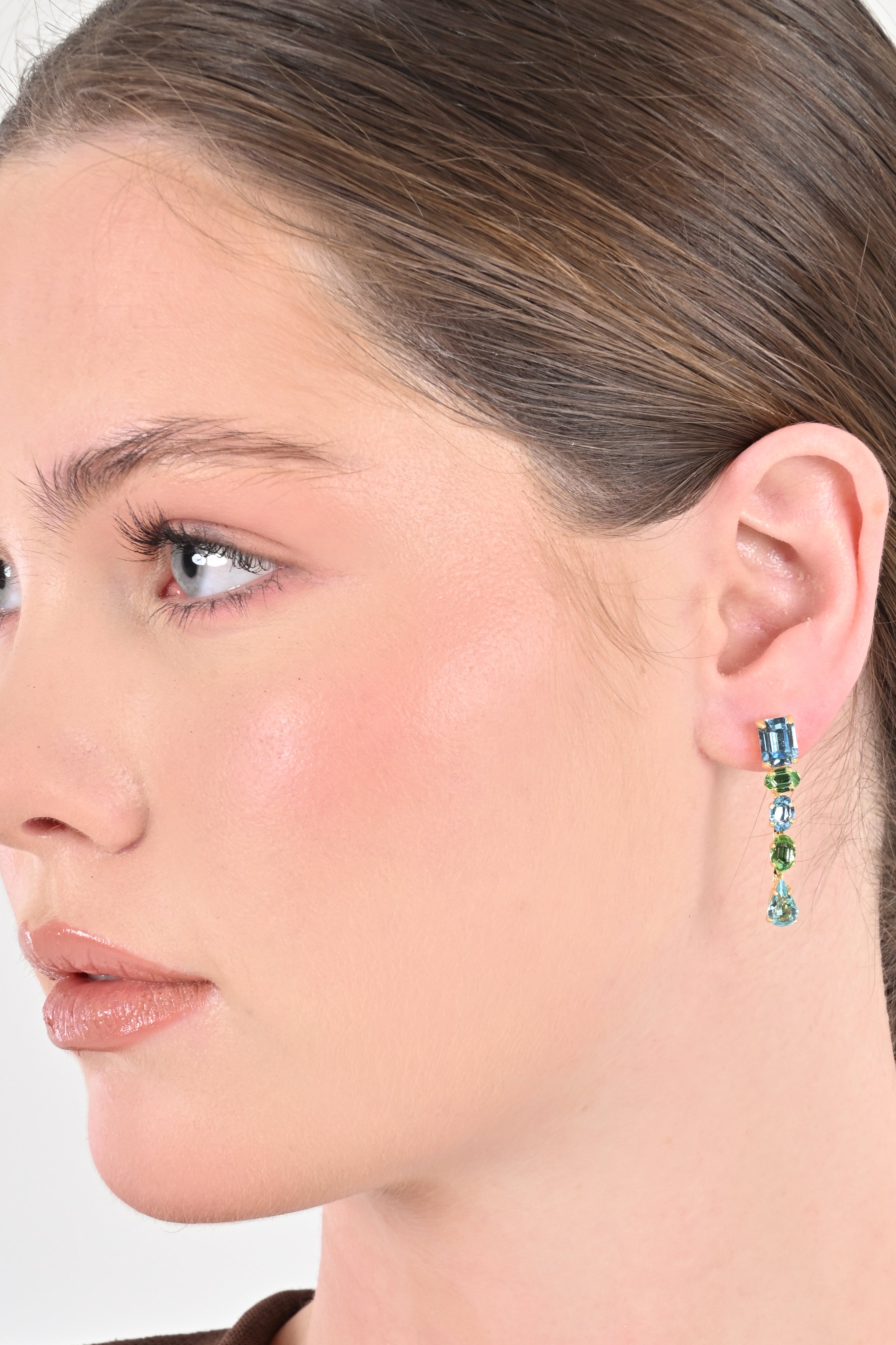 Aqua Earrings