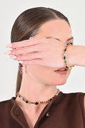 Vibrant Statement Set (Choker+Bracelet)