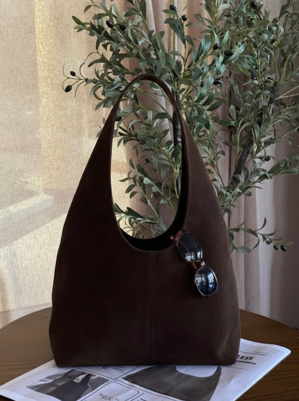 Everyday in Chocolate Suede