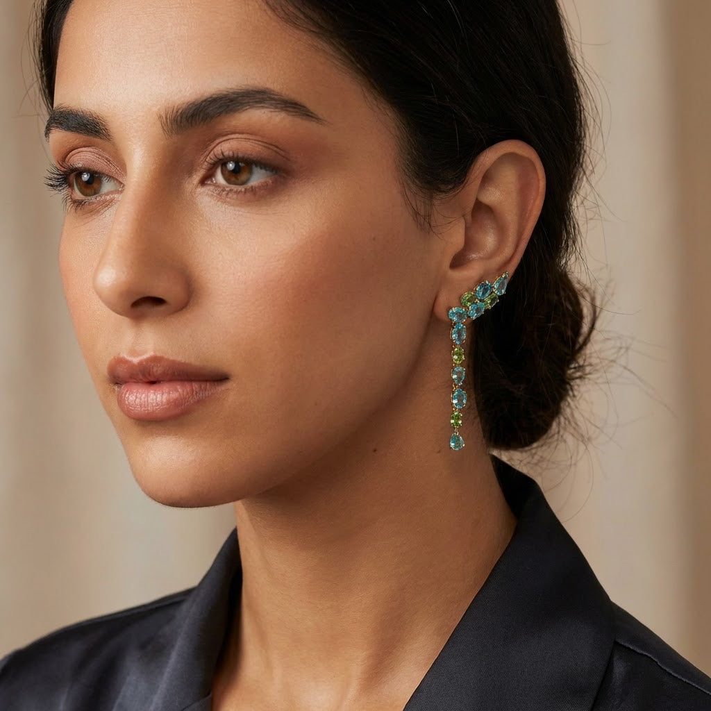 Mermaid Arc Earrings